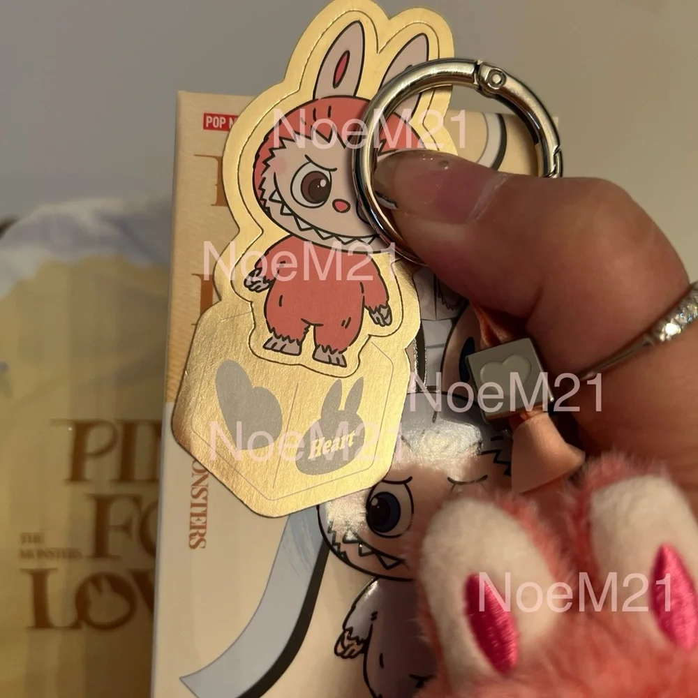 Official Popmart Pin For Love Labubu SECRET Heart 🤍 - Picture 3 of 3